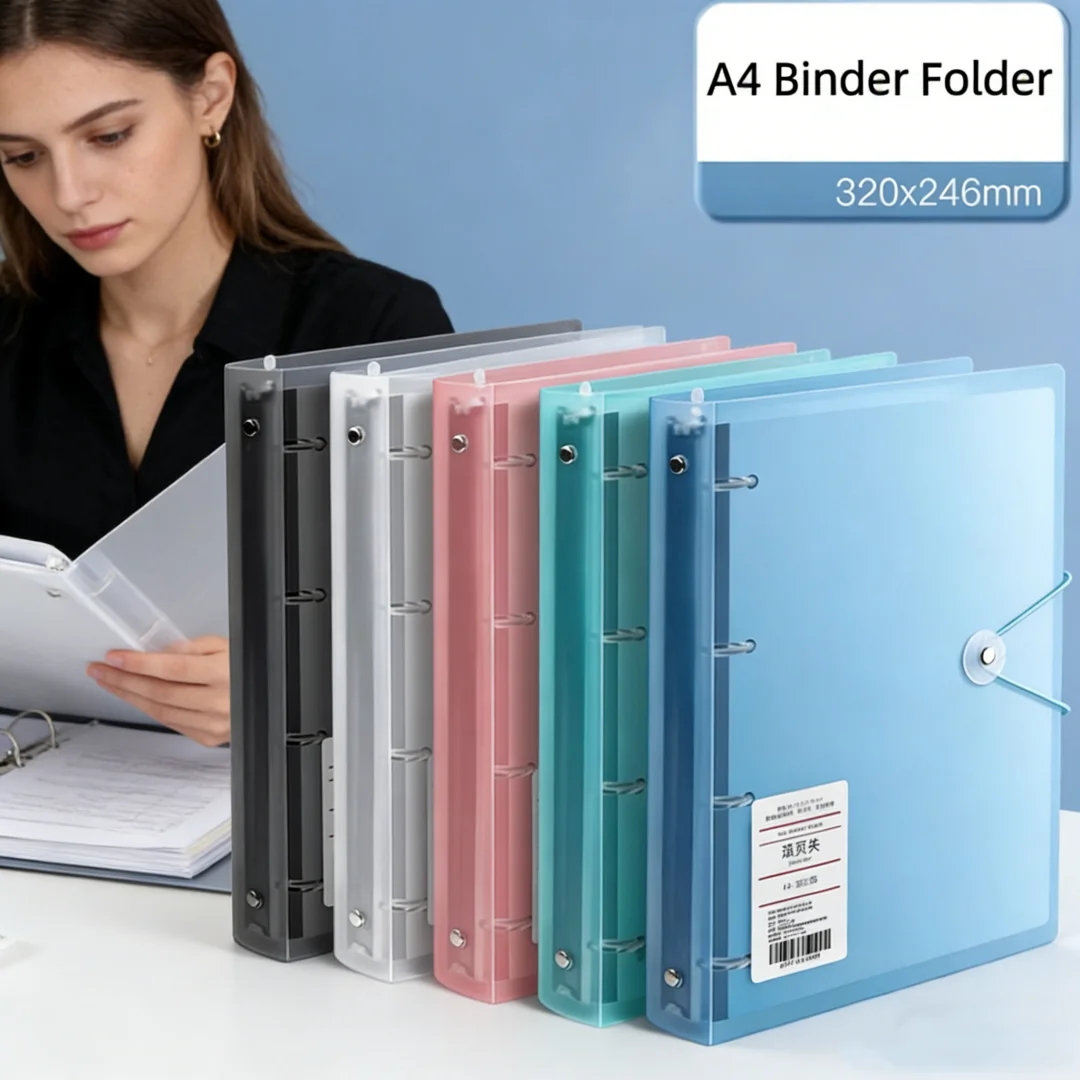 Binder Clip Assorted - A4 File Folders D-type 4 Hole