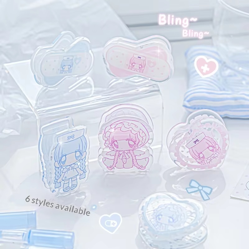 Rosyposy Pumpum Acrylic Binder - Binder Clip Assorted 评论和价格