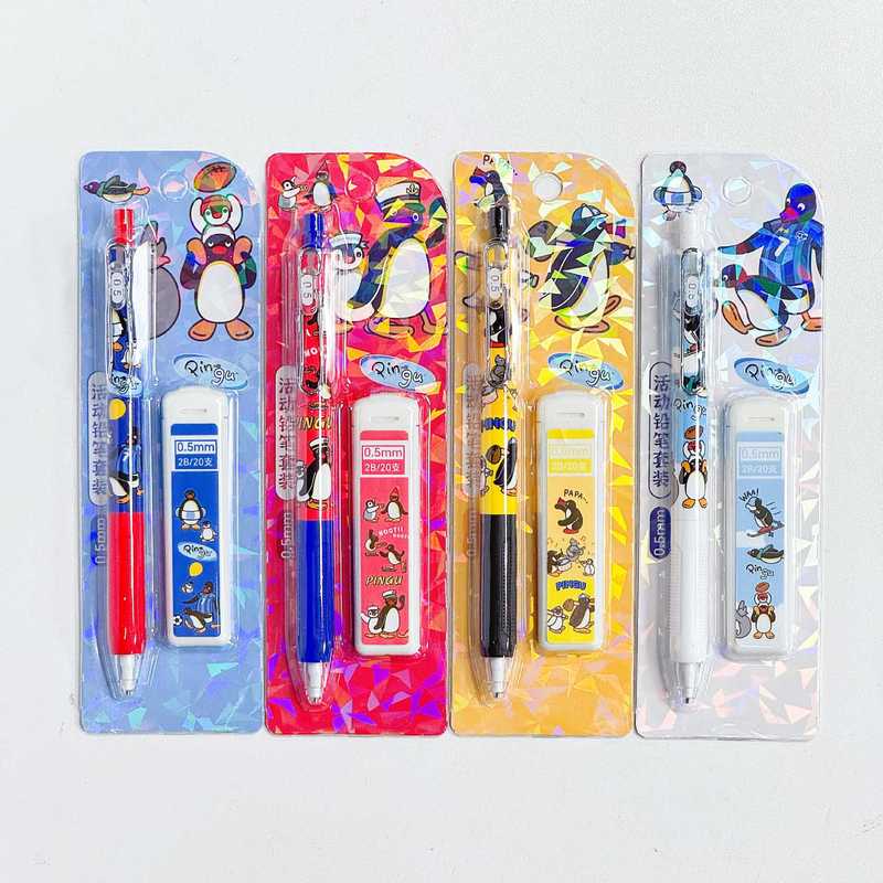4/24pcs Kawaii Pingu Mechanica - Stationery Supplier 评论和价格