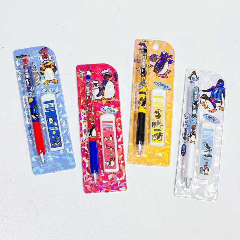 4/24pcs Kawaii Pingu Mechanica - Stationery Supplier 评论和价格