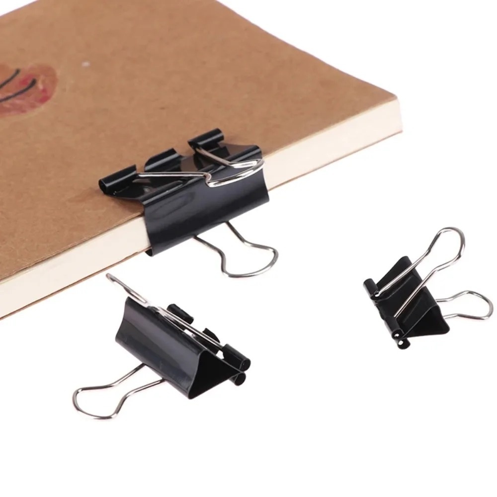 Binder Clips Black Foldback Cl - Binder Clip Assorted 评论和价格