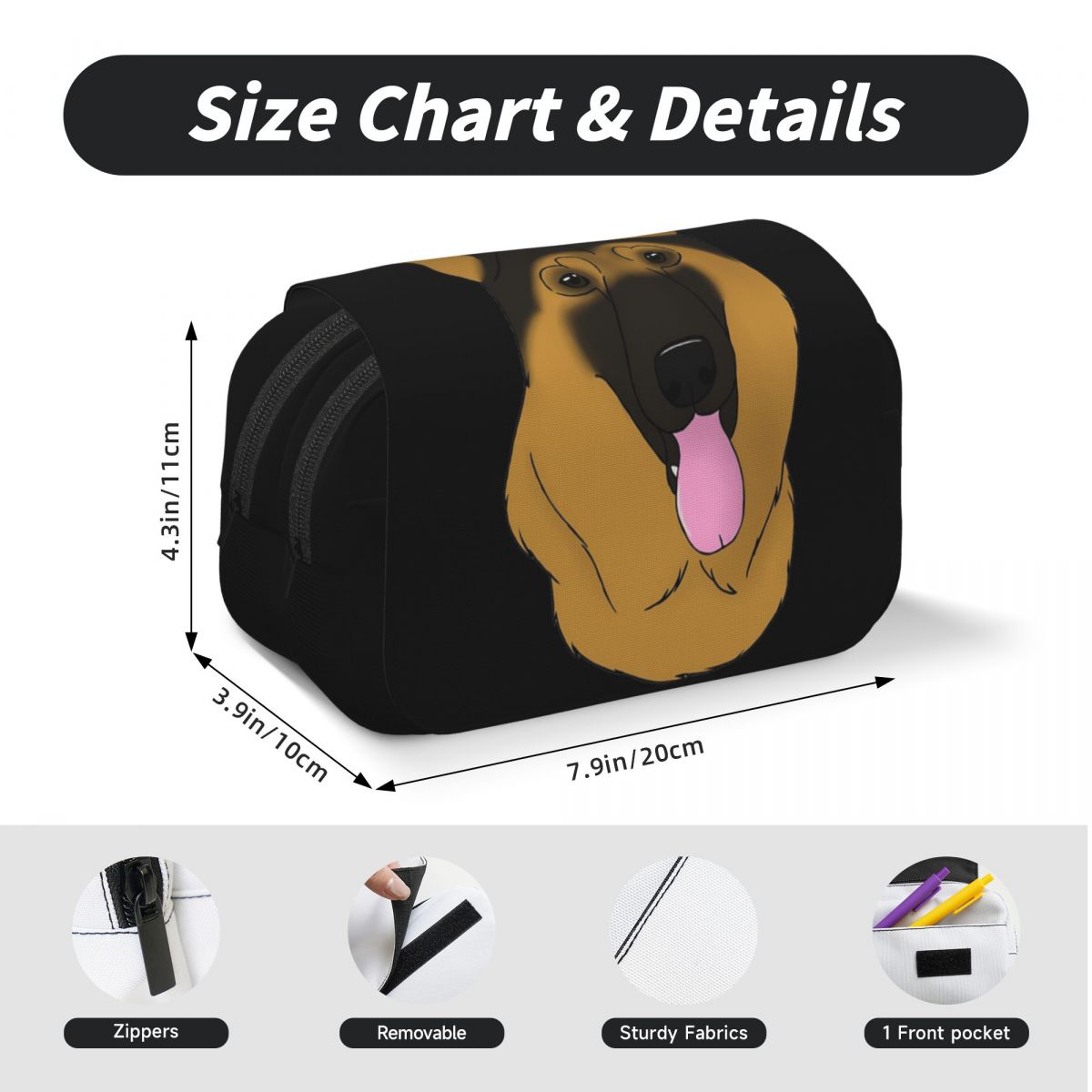 German Shepherd Dog - Black An - Tan Stationery & Office Supply 评论和价格